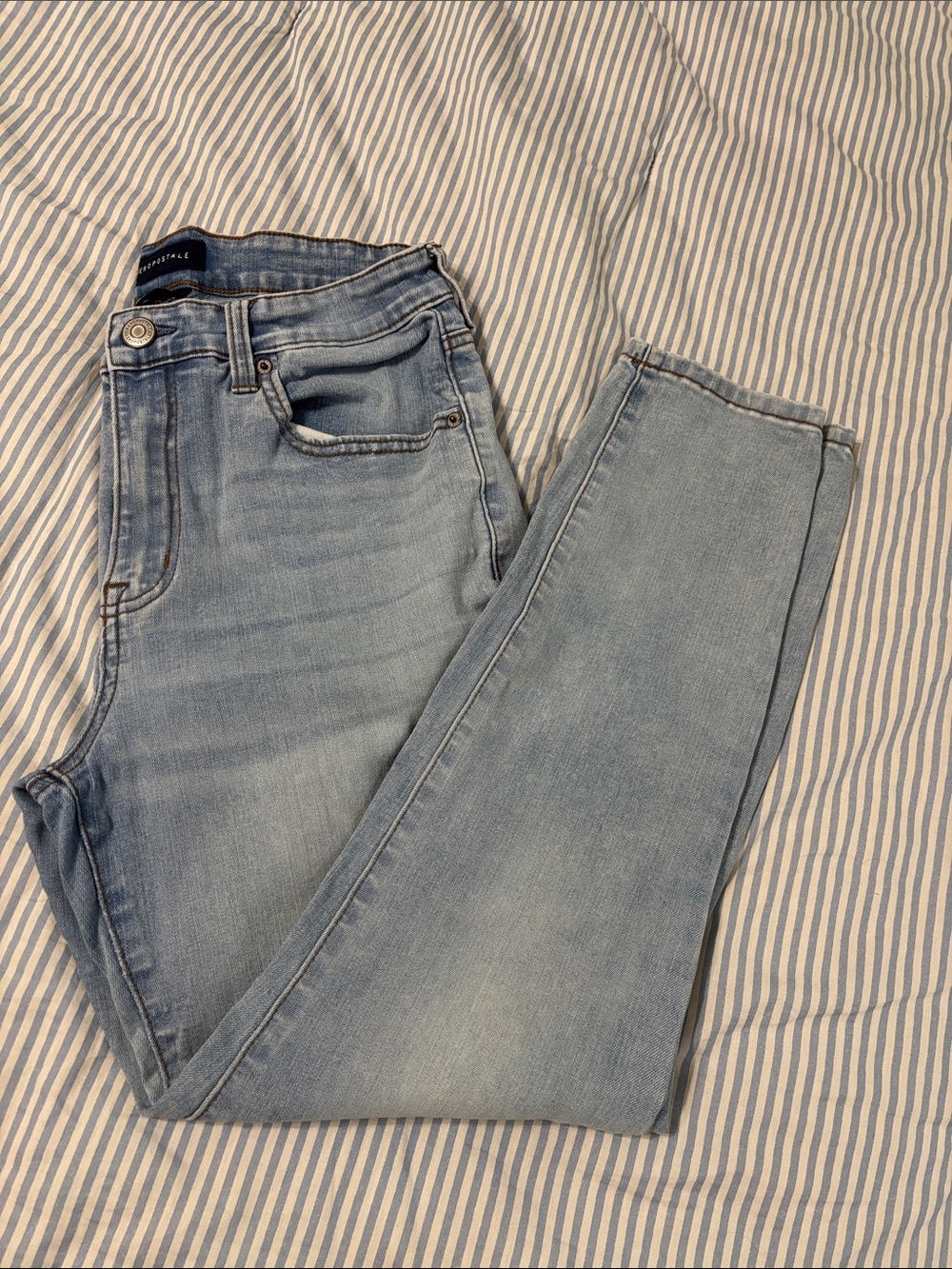 Aeropostale Light Blue high rise jegging size 10s
